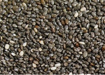 Chia Seed Fiber 38 G Fats 26.25 G Calcium 529 Mg Vitamin A 36 Iu Magnesium 77 Mg Proteins 16.62 G Vitamin C 15.7 Mg Phosphorus 604 - DISTRIBUIDORA ZAYMA SA DE CV - Mexico