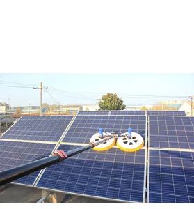 Solar Panel Cleaning Washing Machine Automatic Brush Solar Panel Cleaning Equipment with Lithium Battery Back up - Wenzhou Zhechi Electric Co., Ltd. - China