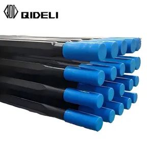 MM Top Hammer Drill Rods R25R32T38 2535mm Alloy Steel Underground Mining 1Y - PUTIAN QIDELI ENGINEERING EQUIPMENT CO., LTD. - China