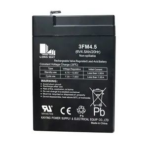 6FM4.5/D (12V4.5Ah) Lead Acid Battery Used for Child Car/Bassinet Rechageable Batteries - Kaiying Power Supply & Electrical Equip Co., Ltd. - China