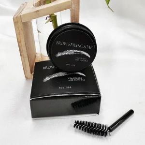 Long Lasting Custom Logo Styling Soap Gel Clear Eye Brow Wax Makeup Vegan Eyebrow Cream with Brush - Guangzhou Kanglixin Medical Biotechnology Co, Ltd. - China