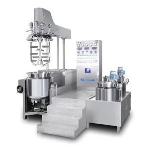 300L Double Jacketed Heating Vacuum Mixer Homogenizer Cosmetic Emulsion Equipment for Body Shampoo Baby Cream Lotion Ointment - Yangzhou Aipuweier Automation Equipment Limited Company - China