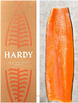Smoked Salmon - Half Side sliced 1300g - Hardy - Portugal