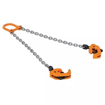 Best Sell 2200lbs 1 Tone Drum Clamp Lifting Chain Sling with Self-Locking Hook for Safe Lifting and Transporting Steel Drums - ZHANGJIAGANG WOYO MACHINERY CO., LTD. - China