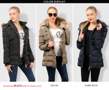 Plus Size Winter Coats Warm Ladies Winter Coats Women's Winter Coats & Jackets Puffer Jacket Faux Fur Hooded Coat Bubble Jackets Down Jackets - Hangzhou Weimei Garments Co., Ltd. - China