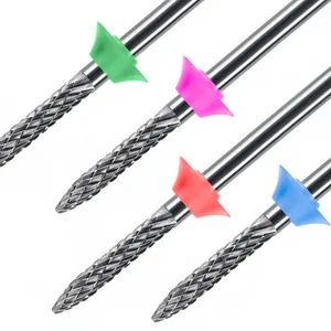 Nail Supplier Drill Bits Set Tungsten Carbide Under Nail Clean E File Nail Drill Bits - Foshan Elesecret Electronics Technology Co Ltd - China