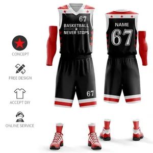 Customized Team Sportswear New Design Sublimation Polyester Basketball Clothing - Shenzhen Shengda Garment Co., Ltd - China