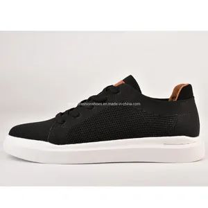 Men Sneaker Black Casual Shoes Men's Walking Shoes Leisure Shoes - Xiamen Mango Fashion Shoes Trade Co., Ltd - China