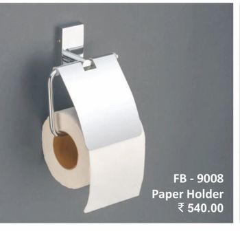 Toilet Paper Holders Color Chrome With Shelf Yes Mount Type Wall Mounted Dispenser Type With Cover Roll Capacity Single - Maaa Enterprise - India
