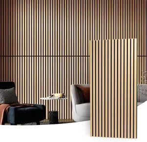 Acoustic Wood Wall Panels, Soundproof Wall Panels, Wood Slat Wall Panels for Wall Decor - LINYI NOVA DECORATION MATERIALS CO., LTD. - China