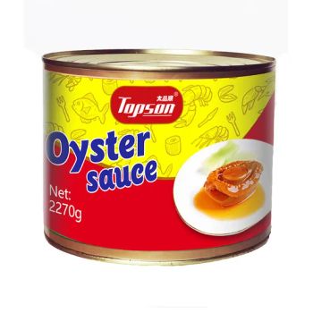 2268g Flavored Oyster Sauce in Tin with Brc Certificate - Zhangzhou Hang Fat Import & Export Co., Ltd. - China