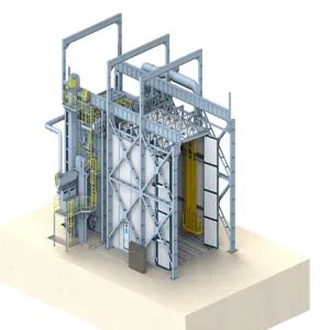 Qt37 Pass Through Deburring Metal Surface Cleaning/Shot Blasting/Blasting Machine - SHANDONG KAITAI SHOT BLASTING MACHINERY SHARE CO., LTD. - China