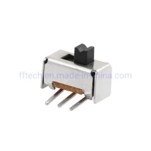 Factory Supply Ss-12D13 Vertical SMD Surface Mounting Type Mini Slide Switches 2 Position Spdt Slide Switch - FF TEK CO., LIMITED - China