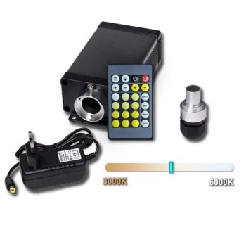CCT Light Source Color Temperature Changeable 10W Dimmable LED Fiber Optic Light Engine From 3000K to 6000K for Starry Ceilings - Minar Illumination Electronic Ltd. - China