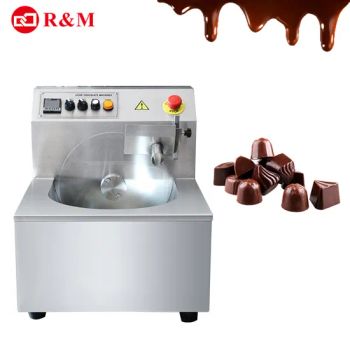 Small Center Fill Two Colour Chocolate Cup Finger Biscuit Tube Jar Truffle Paste Candy Core Filling Machine Other Snacks Coating W - Guangzhou R&M Machinery Co., Ltd. - China