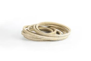 Flexible White V Belts Industrial Power Transmission Type V Belt Sample Accept Keywords V Belt Material Cr/ EPDM HS Code 4010310000 - Taizhou Kingpower Rubber Belt Manufacturing Co., Ltd. - China