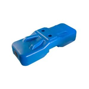 Australia Blue Fence Base/Block Temporary Fence Foot Concrete/Water Filled Suit 32mm Fence Panels Blow Moulded Plastic Block Customized Logo - ANPING ZHONGHAO TRAFFIC SAFETY FACILITIES CO., LTD. - China