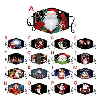 Custom Printing Washable Reusable 2 Ply 100% Cotton Christmas Face Mask - HANGZHOU WEIZE IMP & EXP CO., LTD. - China