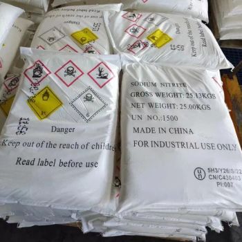 Good Price Industrial Grade Sodium Nitrite 7632 00 0 Nano2 Industrial Usage Sodium Salt - Changsha Shengyang Chemical Materials Co., Ltd. - China