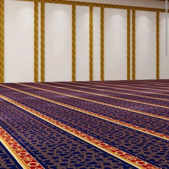 Wholesale Classic Hotel Royal Church Rugs Printing Tufted Mosque Muslim Prayer Wall to Wall Carpets - Hefei Dongfang Qifu Carpet Co., Ltd. - China