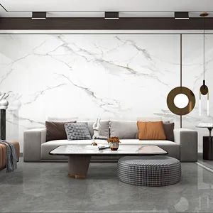 High Quality Quartz Slabs White Artificial Quartz Sintered Stone Slabs for Countertop Sintered Stone Tile for Living Room - Foshan I Ceramics Furnishing Co.,Ltd - China