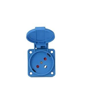 Znpon Z134y 16A 250V Mounted Israel Socket with Lid - Ningbo Znpon Electrical Appliance Co., Ltd - China