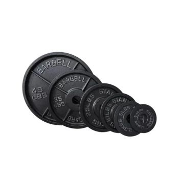 Commercial Fitness Equipment Gym Plates Weight Barbell Weights Cast Iron Weight Plate - DEZHOU HENGQING FITNESS EQUIPMENT CO., LTD. - China
