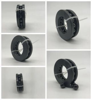 Single Direction Thrust Ceramic Ball Bearings 51205/51206/51207/51208/51209/51210 - Changzhou ZHH Bearing Co., Ltd. - China