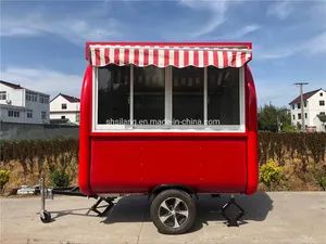 Food Cart Stainless Steel Traditional Caravans Food Cart for Sale - Shanghai Silang Industrial Co., Ltd. - China