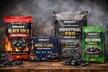 Hardwood charcoal Shape Lump Ash Content ≤ 3% Color Deep Black Fixed Carbon ≥ 75% Trade Terms FOB / CIF Volatile Matter ≤ 15% - Annaex coal export - Nigeria