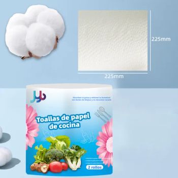 Household Kitchen Oil Absorbing Paper Towels Capable of Absorbing Both Oil and Water  - Linyi Jinyibo Import & Export Co., Ltd. - China
