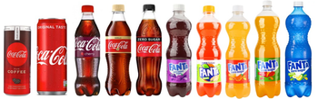 Coca Cola Fanta 500ml / 1.25L / 1.75L Delivery Service Available Bottle Sizes 0.25l, 0.33l, 0.5l, 1.25l, 1.75l Flavors Cola Classic, Zero, Cherry, Light, Fanta Orange, Shokata, Grape, Exotic, Fanta - ValexTeam - Bulgaria