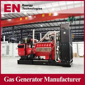 600kw 1000kw 1200kw 1500kw 1800kw 2000kw Container/Open/Silent Type Methane Gas Generator for Factory Cogeneration, Wellhead Gas Recovery - Qingdao En Energy Technology Co., Ltd - China