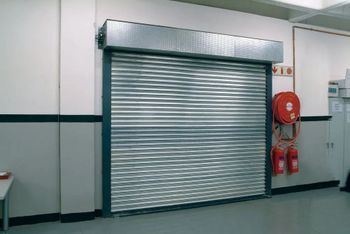 Fire Rated Shutters Finish Fine Quality High Design Seamless Durability Long - Shubhdwar Rolling Shutters And Fabrication - India