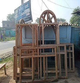 Rectangular Windows Frame, Grade Of Material: Wooden Style Rectangular Grade Of Material Wooden Brand Amit Furniture - Amit Furniture Works - India
