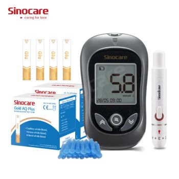 Sinocare Blood Glucose Meter Blood Sugar Equipment Monitors Sensor Glucometer Glucose Meter Test Strips Set Digital Blood Glucose Meter - Changsha Sinocare Inc. - China