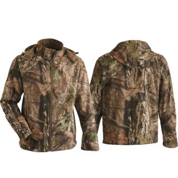 100% Polyester Camouflage Wear Windbreaker Hunting Jacket - Xiamen Gwell Sports Goods Co., Ltd. - China