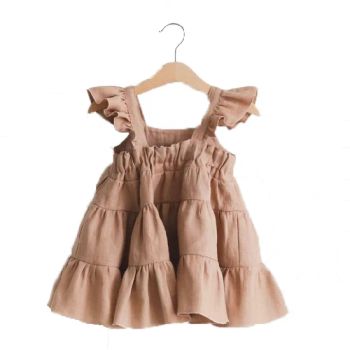 2023 Latest Simple Design Baby Girl Dresses Summer Clothing Girls Dresses - NANCHANG HONGYANG GARMENT CO., LTD. - China