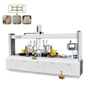 Door Frame Press Assembly Machine Cabinet Frame Making Assembly Machine for Door Window - Henan Elasn Machinery Equipment Co., Ltd. - China