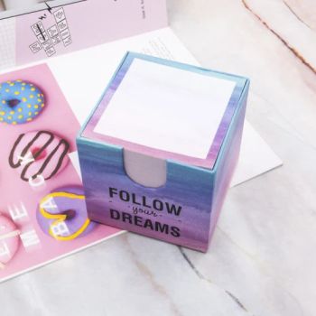 400 Sheets Memo Pad Cube /Paper Block/Advertisement Full Printing Sticky Note Pad - Newstar Industrial Limited - China