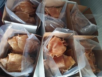 Dried Fish Maw (Natural Sun Dried) Quality Premium quality Brand Name Agrisea Global Max. Moisture (%) Low moisture Drying Process Natural Sun Dried - Agrisea Global - Pakistan