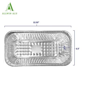 Food Grade Square E Packing and Delivery Lunch Box Storage Bowls Aluminum Foil Trays with Lids - Gongyi Allwin Aluminum Foil Products Co., Ltd. - China