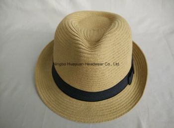 100%Paper Fedora Hats Sample Time 5-7days Applicable User Adults HS Code 6504000000 Loading Port Ningbo Trademark huanyuan - Sunrose Hats Company Limited - China