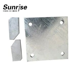 Building Curtain Wall Accessories Embedded Steel Plate Embedded Plate with Four Holes - Jiaxing Sunrise Import & Export Co., Ltd. - China