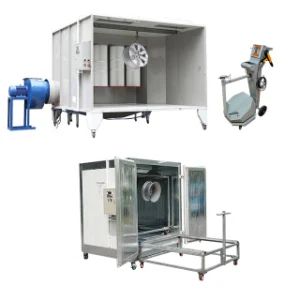Whole Package Manual Powder Coating Equipment for Metal Coating - Hangzhou Color Powder Coating Equipment Co., Ltd. - China