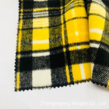 Polyester Brushed Like Wool Fabric for Woven Textile Coat Garments - Zhangjiagang Nexgen Co., Ltd - China