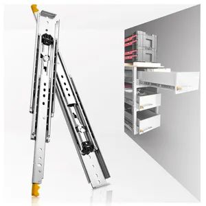 Heavy Duty Drawer Slides 60 Length 500lbs Load Capacity Long Full Extension Drawer Slide 1 Pair Side Mount Ball Bearing Drawer Gli - Jieyang Wugeng Hardware Co., Ltd. - China