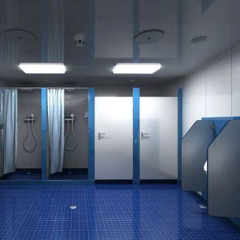 Toilet Cubicles Partition Urninal Partition Wc HPL Wall Partition - Hangzhou Kingcrown Construction & Decoration Material Co., Ltd. - China