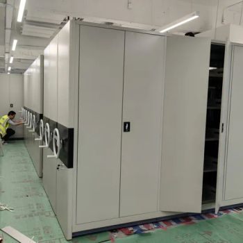 Electric Mobile Shelving Systems Manual Mobile Racks Library Compact Shelving Bank Document Storage Museum Storage Solutions Manual Mobile Shelving - Dongguan Shangsheng File Equipment Co., Ltd - China