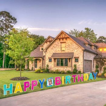 Outdoor Lawn Decorations Happy Birthday Party Yard Signs Birthday Party Supply - Skylark Network Co., Ltd. - China
